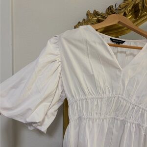 Style Envy White Midi Dress